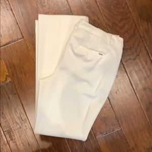 White house black market white slacks